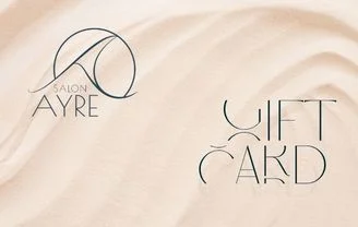 Salon Ayre gift voucher, a coastal-inspired gift card for the Mentone hair salon
